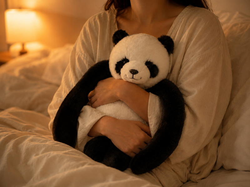 Sleep with Pippin the Weighted Panda